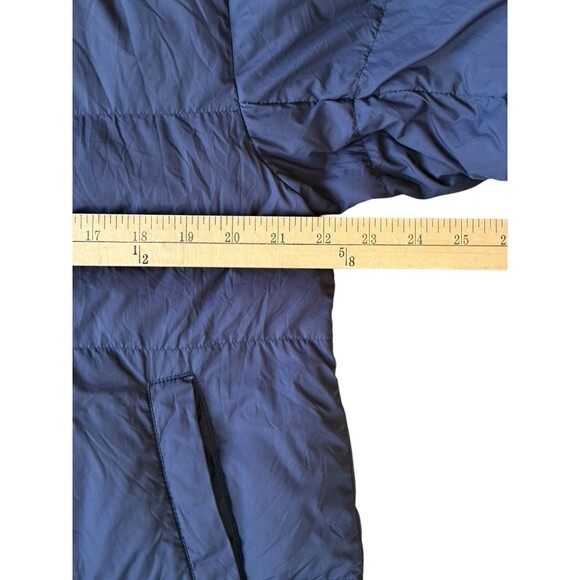 Uniqlo Ultra Light Down Packable Puffer Coat Men's Medium Navy Blue Lightweight - Picture 5 of 14